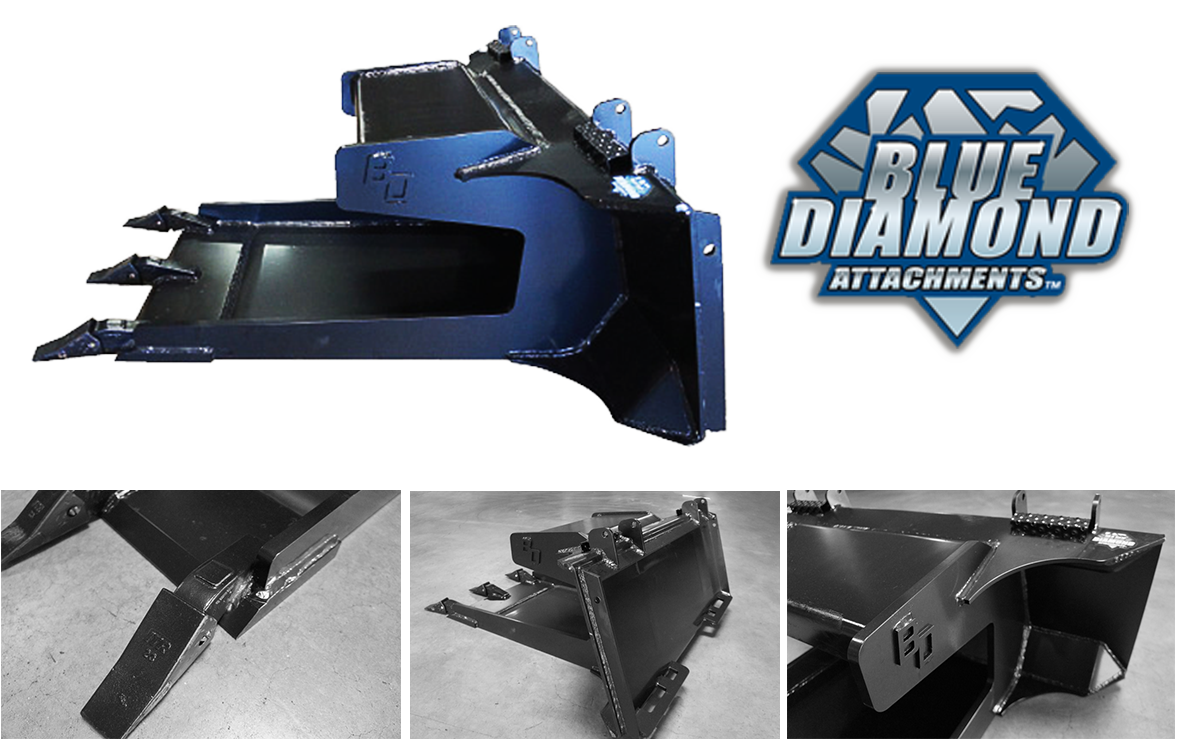 Blue Diamond Slab Bucket